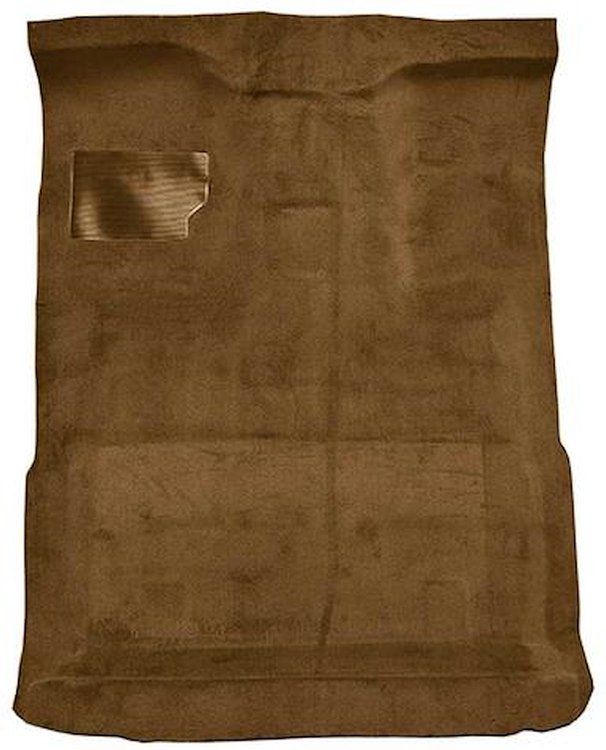 F9183924 1980-86 Ford F-Series Extra Cab w/ High Tunnel; Molded; Cutpile Carpet; Kit; Saddle