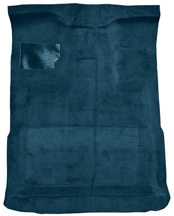 F9183953 1980-86 Ford F-Series Extra Cab w/ High Tunnel; Molded; Cutpile Carpet; Kit; Dark Blue