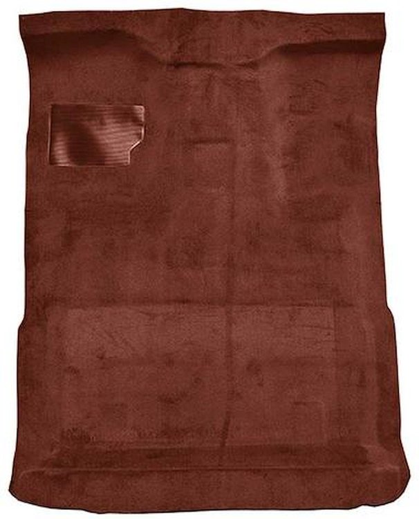 F9183958 1980-86 Ford F-Series Extra Cab w/ High Tunnel; Molded; Cutpile Carpet; Kit; Maple/Canyon