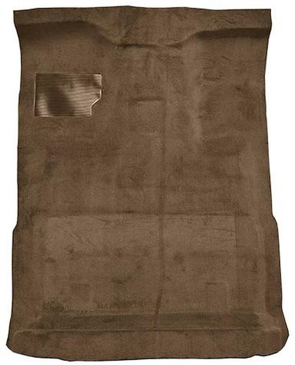F9183959 1980-86 Ford F-Series Extra Cab w/ High Tunnel; Molded; Cutpile Carpet; Kit; Cognac