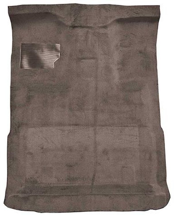 F9183961 1980-86 Ford F-Series Extra Cab w/ High Tunnel; Molded; Cutpile Carpet; Kit; Medium Mocha