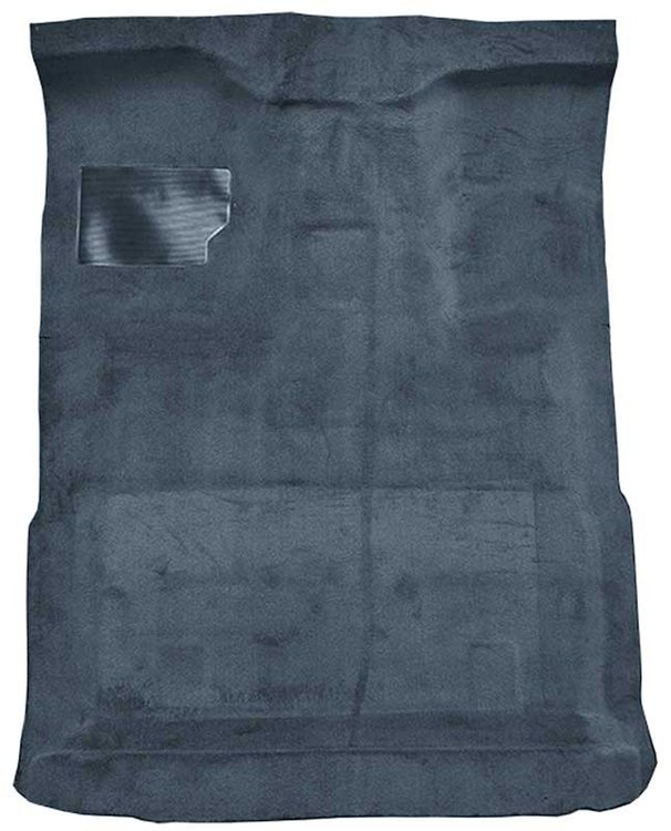 F9183963 1980-86 Ford F-Series Extra Cab w/ High Tunnel; Molded; Cutpile Carpet; Kit; Crystal Blue