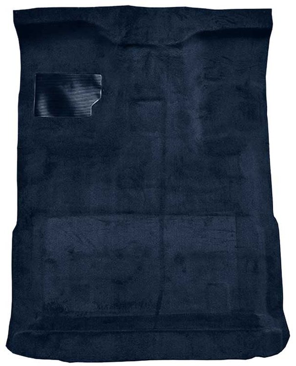 F9183970 1980-86 Ford F-Series Extra Cab w/ High Tunnel; Molded; Cutpile Carpet; Kit; Dark Blue