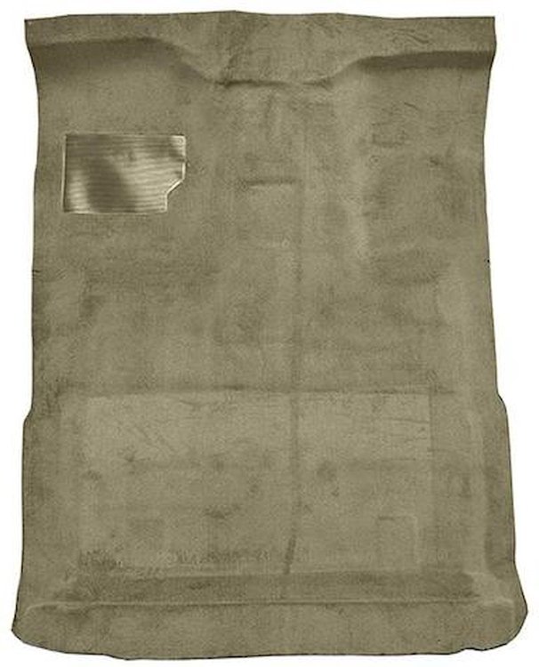 F9183991 1980-86 Ford F-Series Extra Cab w/ High Tunnel; Molded; Cutpile Carpet; Kit; Antelope/Light Neutral