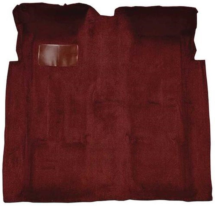 F9184115 1974-79 Ford Ranchero Automatic; Molded; Cutpile Carpet; Kit; Maroon