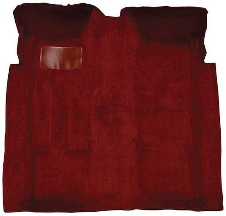 F9184121 1974-79 Ford Ranchero Automatic; Molded; Cutpile Carpet; Kit; Oxblood