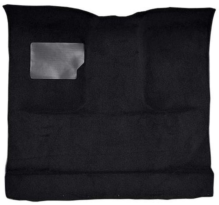 F9184701 1974-79 F-100/F-150 Regular Cab w/ Low Tunnel; Molded; Cutpile Carpet; Kit; Black