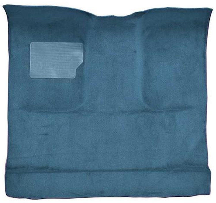 F9184731 1974-79 F-100/F-150 Regular Cab w/ Low Tunnel; Molded; Cutpile Carpet; Kit; Blue