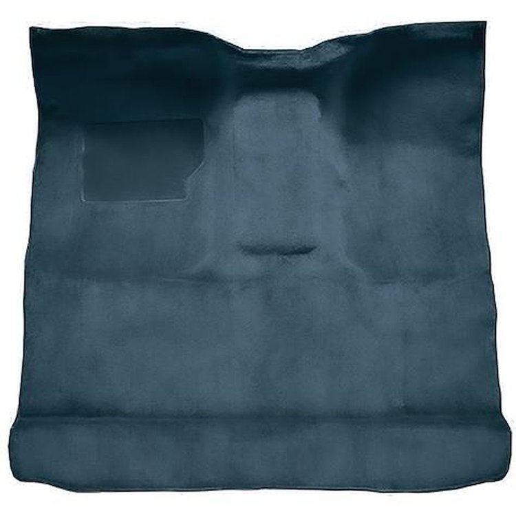 F9185008 1974-79 Ford F-Series Regular Cab w/ High Tunnel; Molded; Cutpile Carpet; Kit; Blue