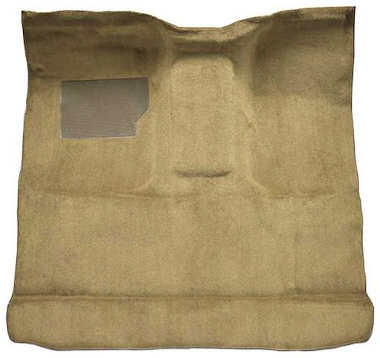 F9185067 1974-79 Ford F-Series Regular Cab w/ High Tunnel; Molded; Cutpile Carpet; Kit; Medium Doeskin