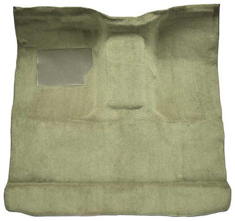 F9185144 1965-73 Ford F-Series Regular Cab Truck w/ High Tunnel; Molded Loop Carpet; Fawn Sandalwood