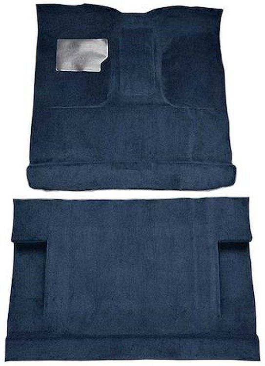 F9185612 1973 Ford F-250/F-350 Crew Cab; High TunnelLoop Carpet; Kit; Dark Blue
