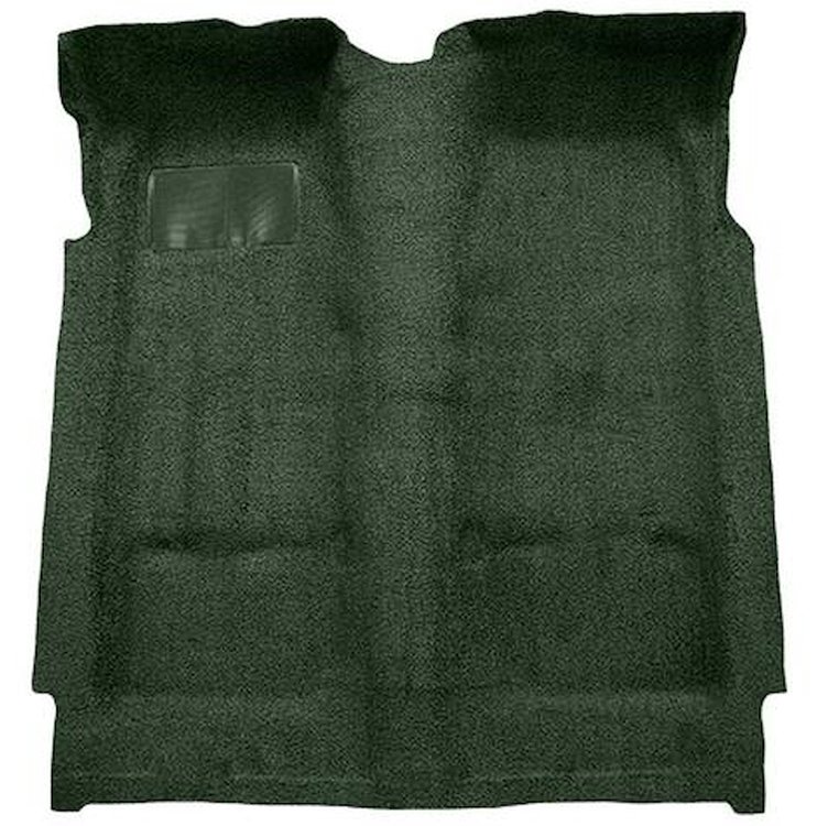 F9185813 1972-73 Torino/Gran Torino 2-Door w/ Column Shift; Molded Loop Carpet; Kit; Dark Green