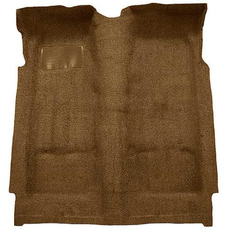 F9185818 1972-73 Torino/Gran Torino 2-Door w/ Column Shift; Molded Loop Carpet; Kit; Dark Saddle