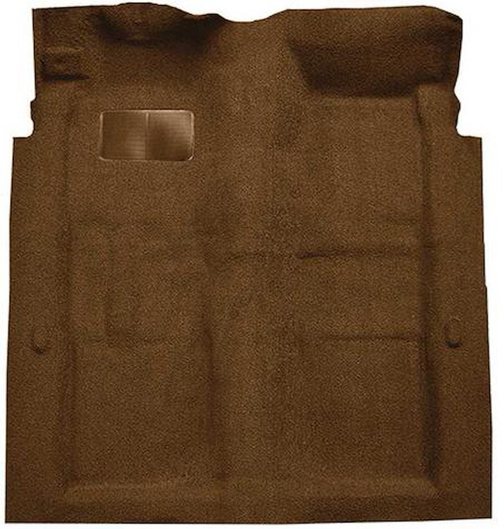F9186418 1971-73 Galaxie 500/LTD 2-Door - Molded Loop Carpet Kit - Dark Saddle
