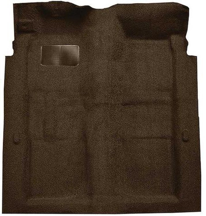 F9186430 1971-73 Galaxie 500/LTD 2-Door - Molded Loop Carpet Kit - Dark Brown