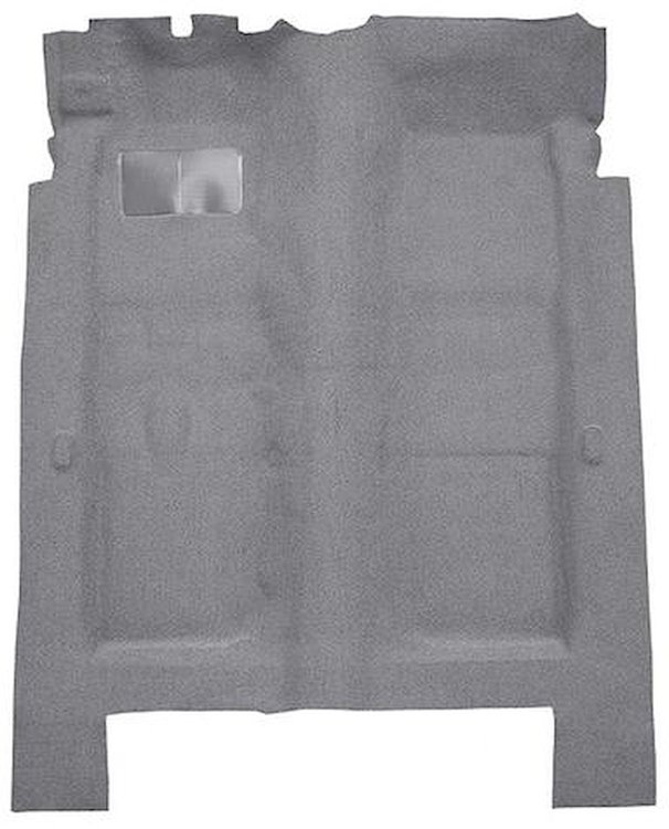 F9186523 1974-78 Galaxie 500/LTD 4-Door - Molded Cutpile Carpet Kit - Silver