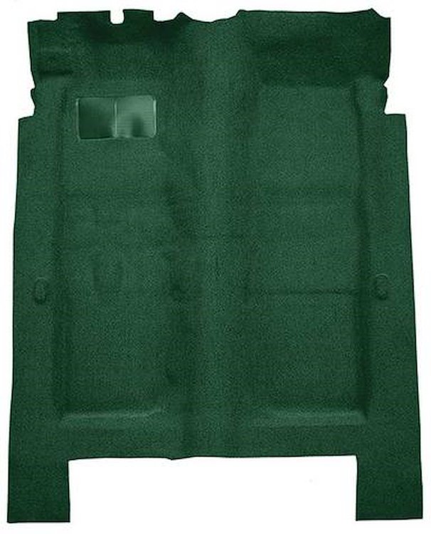 F9186546 1974-78 Galaxie 500/LTD 4-Door - Molded Cutpile Carpet Kit - Jade Green