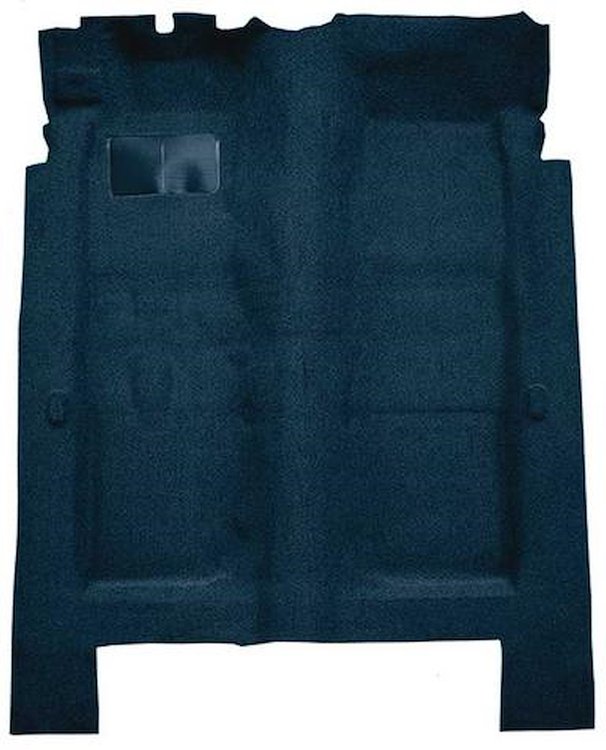 F9186612 1971-73 Galaxie/LTD 4-Door - Molded Loop Carpet Kit - Dark Blue