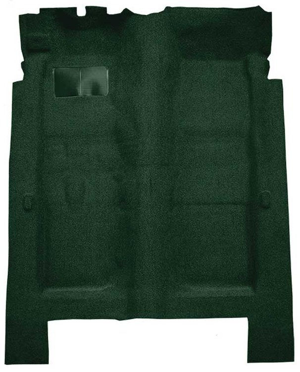 F9186613 1971-73 Galaxie/LTD 4-Door - Molded Loop Carpet Kit - Dark Green