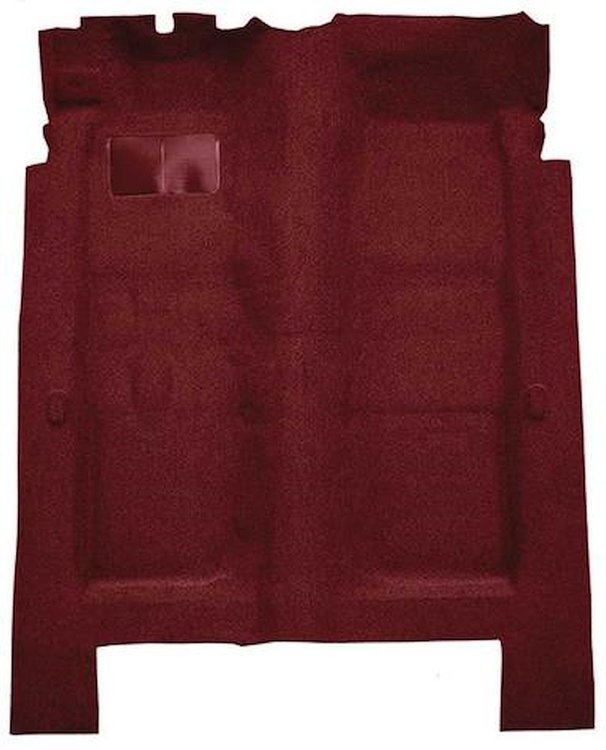 F9186615 1971-73 Galaxie/LTD 4-Door - Molded Loop Carpet Kit - Maroon