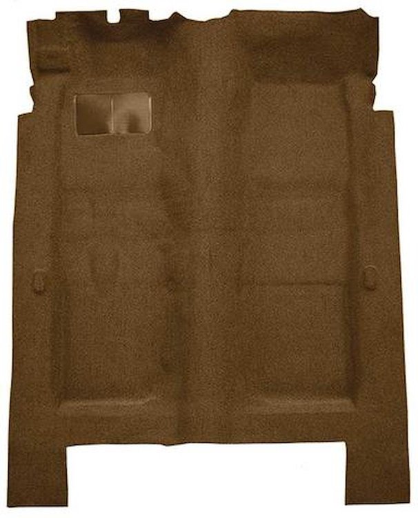 F9186618 1971-73 Galaxie/LTD 4-Door - Molded Loop Carpet Kit - Dark Saddle