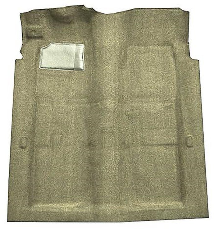 F9187244 1969-70 Ford Galaxie/LTD 2-Door w/ Column Shift - Loop Carpet Kit - Fawn Sandalwood