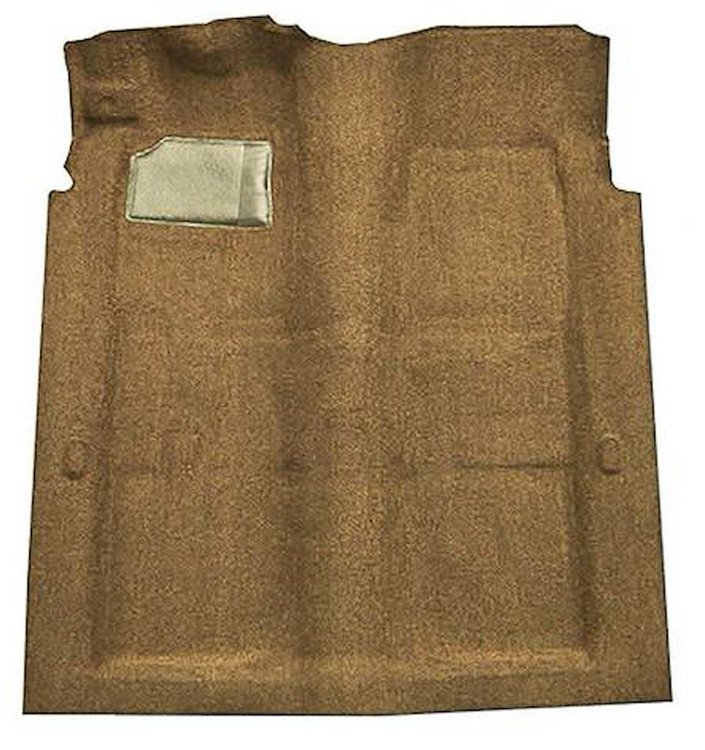 F9187269 1969-70 Ford Galaxie/LTD 2-Door w/ Column Shift - Loop Carpet Kit - Medium Saddle