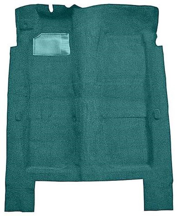 F9189106 1969-70 Galaxie 4-Door/Ranch Wagon - Molded Loop Carpet Kit - Aqua