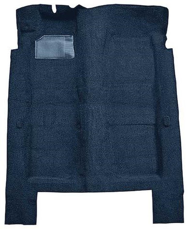 F9189112 1969-70 Galaxie 4-Door/Ranch Wagon - Molded Loop Carpet Kit - Dark Blue