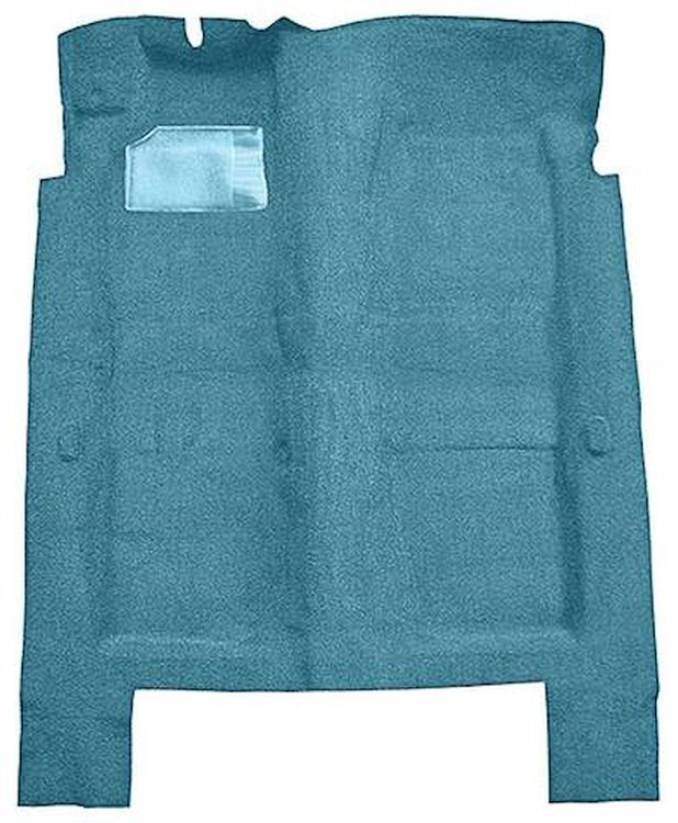 F9189141 1969-70 Galaxie 4-Door/Ranch Wagon - Molded Loop Carpet Kit - Medium Blue
