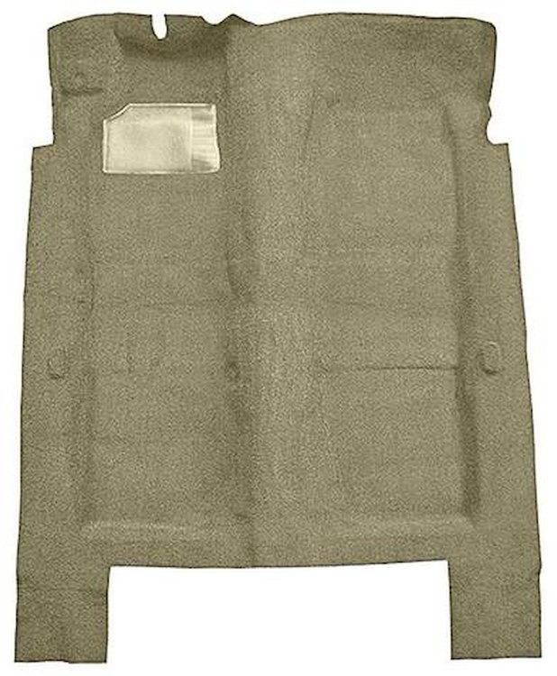 F9189144 1969-70 Galaxie 4-Door/Ranch Wagon - Molded Loop Carpet Kit - Fawn Sandalwood