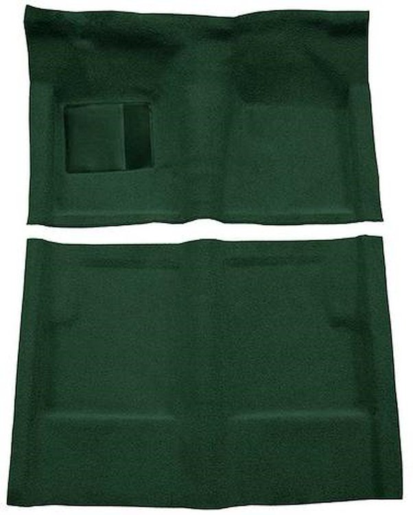 F9191013 1960-65 Falcon/Comet 2/4-Door Sedan w/ Column Shift; Molded Loop Carpet; Kit; Dark Green