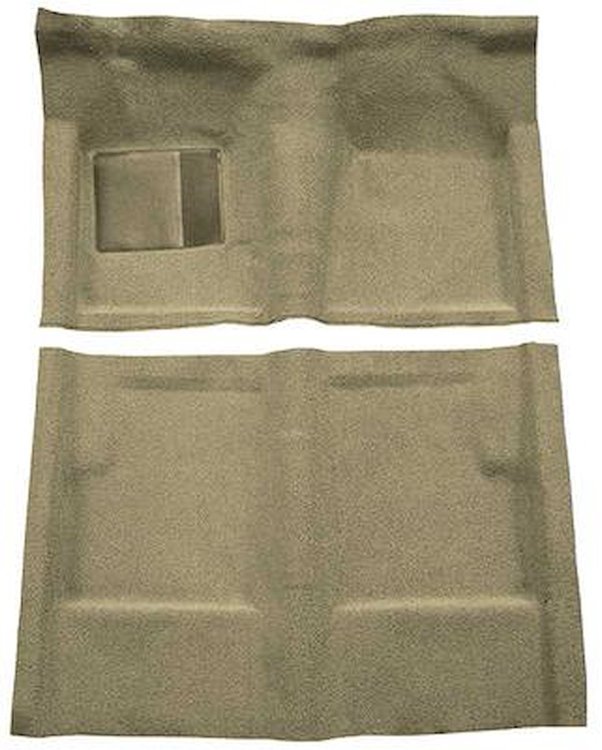 F9191044 1960-65 Falcon/Comet 2/4-Door Sedan w/ Column Shift; Molded Loop Carpet; Kit; Fawn Sandalwood
