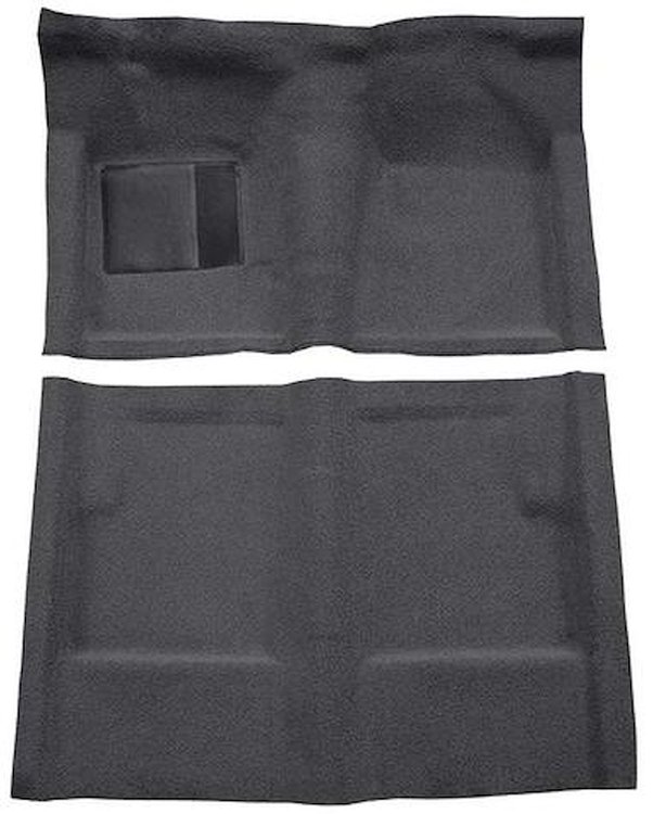 F9191047 1960-65 Falcon/Comet 2/4-Door Sedan w/ Column Shift; Molded Loop Carpet; Kit; Gunmetal Gray