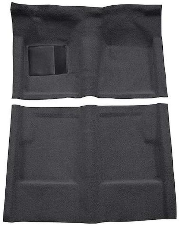 F9191057 1960-65 Falcon/Comet 2/4-Door Sedan w/ Column Shift; Molded Loop Carpet; Kit; Charcoal