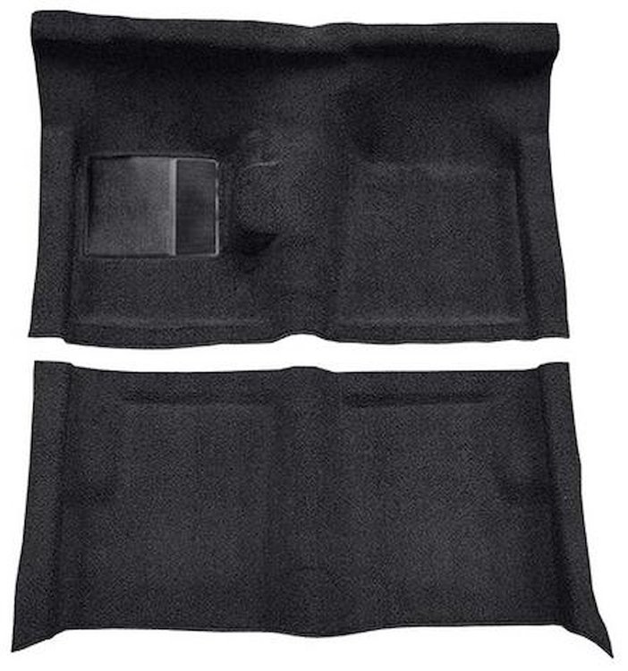 F9191101 1963-65 Falcon/Comet 2-Door Hardtop/1960-65 Ranchero w/ Floor Shift - Molded Loop - Black