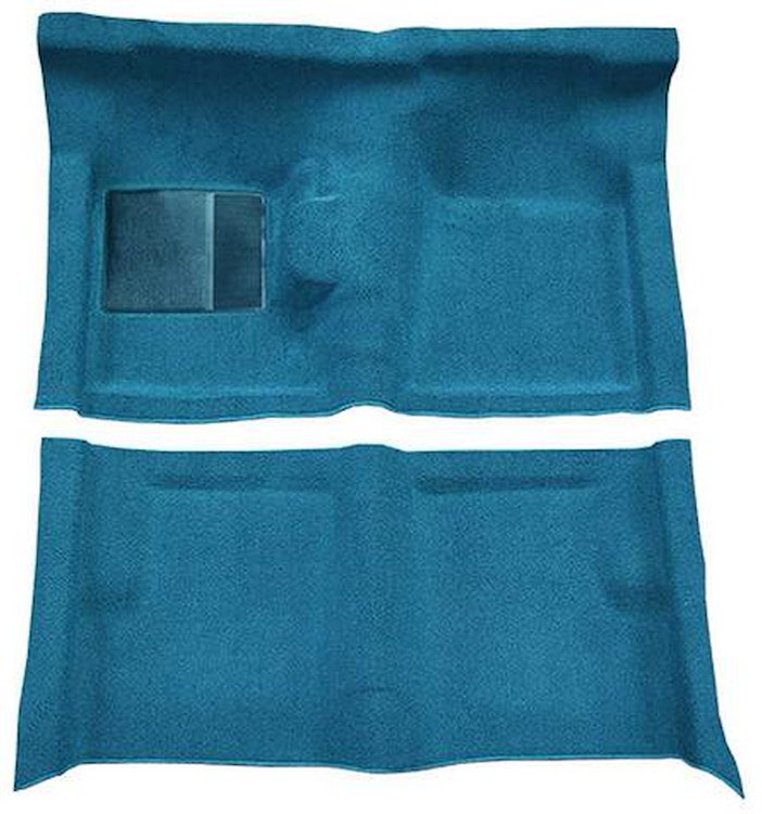 F9191104 1963-65 Falcon/Comet 2-Door Hardtop/1960-65 Ranchero w/ Floor Shift - Molded Loop - Bright Blue