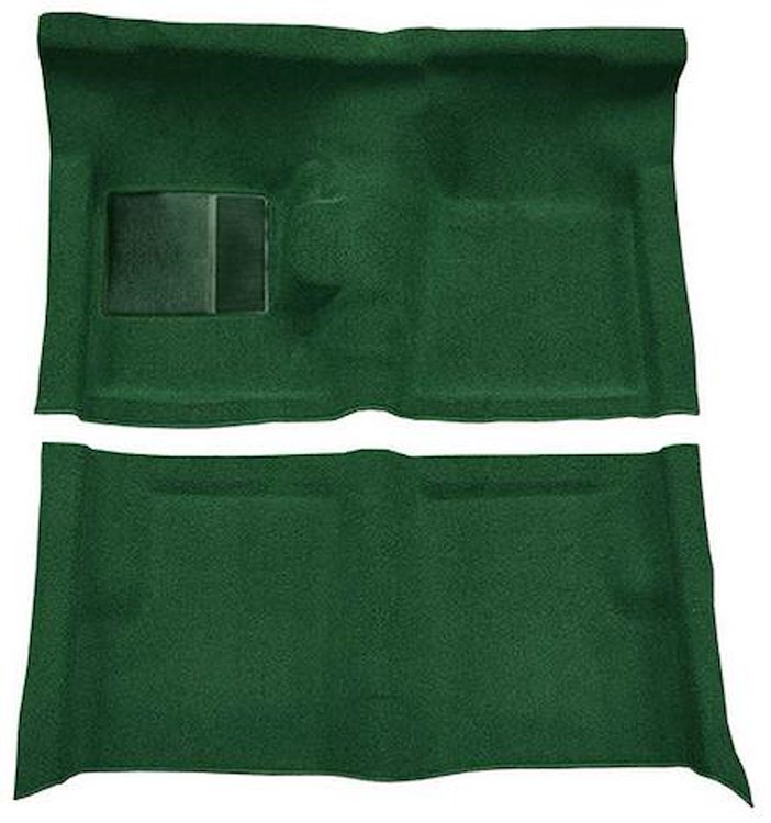 F9191113 1963-65 Falcon/Comet 2-Door Hardtop/1960-65 Ranchero w/ Floor Shift - Molded Loop - Dark Green