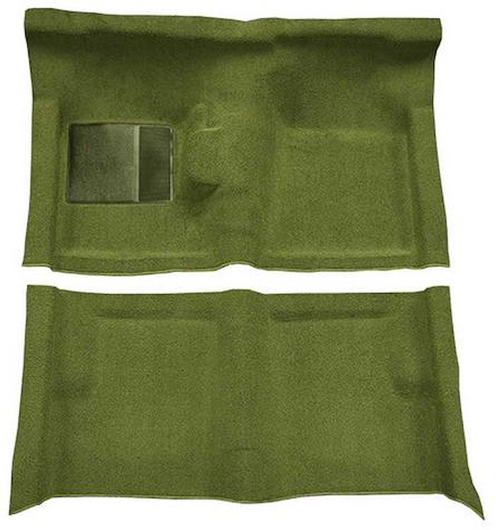 F9191119 1963-65 Falcon/Comet 2-Door Hardtop/1960-65 Ranchero w/ Floor Shift - Molded Loop - Moss Green