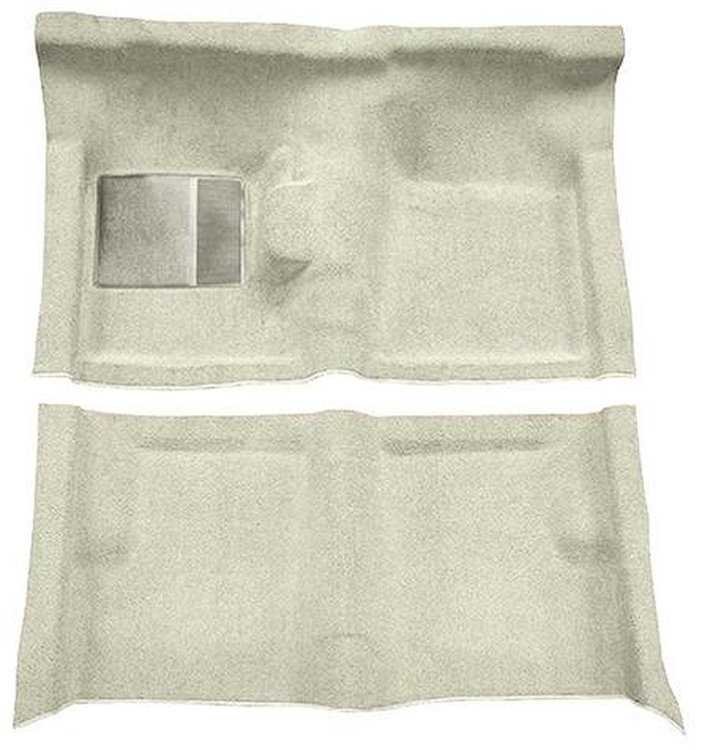 F9191123 1963-65 Falcon/Comet 2-Door Hardtop/1960-65 Ranchero w/ Floor Shift - Molded Loop - Silver