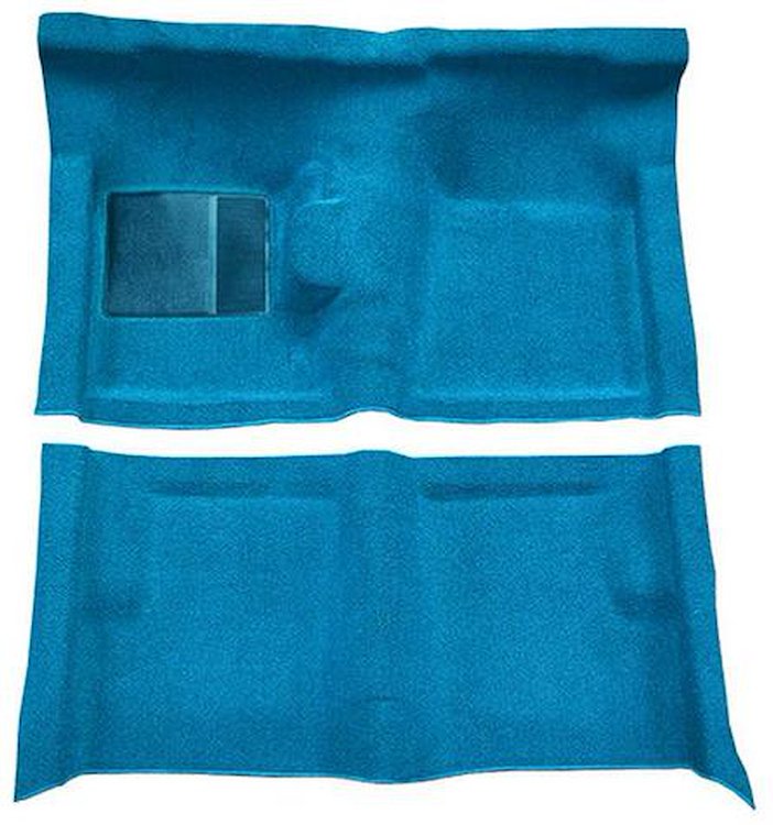 F9191141 1963-65 Falcon/Comet 2-Door Hardtop/1960-65 Ranchero w/ Floor Shift - Molded Loop - Medium Blue
