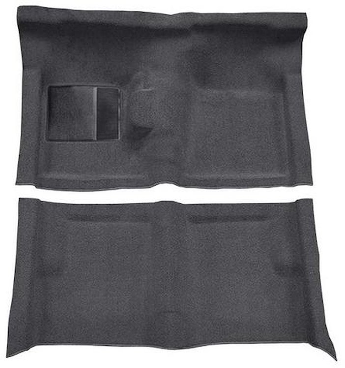 F9191157 1963-65 Falcon/Comet 2-Door Hardtop/1960-65 Ranchero w/ Floor Shift - Molded Loop - Charcoal