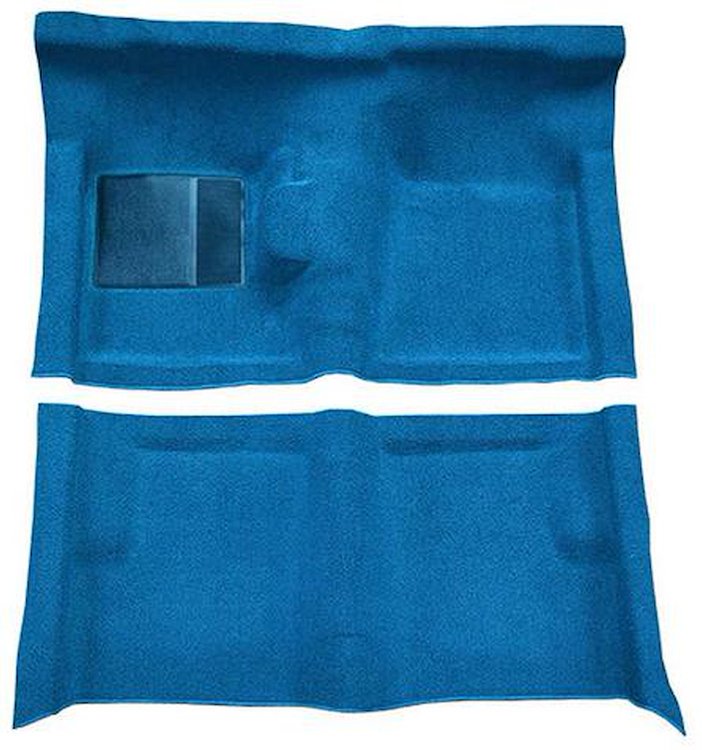 F9191162 1963-65 Falcon/Comet 2-Door Hardtop/1960-65 Ranchero w/ Floor Shift - Molded Loop - Ford Blue