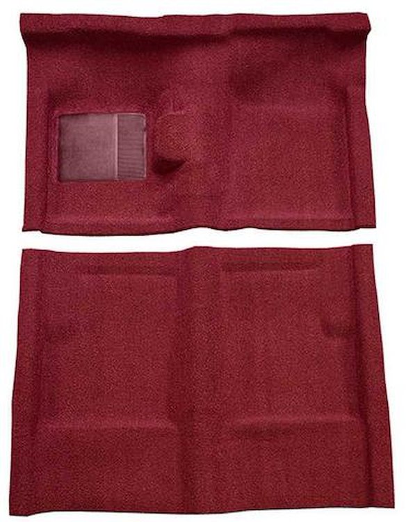 F9191215 1960-65 Falcon/Comet 2/4-Door Sedan V8 w/ Floor Shift; Molded Loop Carpet; Kit; Maroon