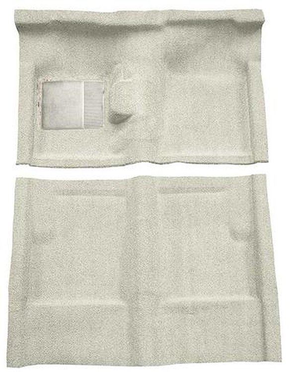 F9191223 1960-65 Falcon/Comet 2/4-Door Sedan V8 w/ Floor Shift; Molded Loop Carpet; Kit; Silver