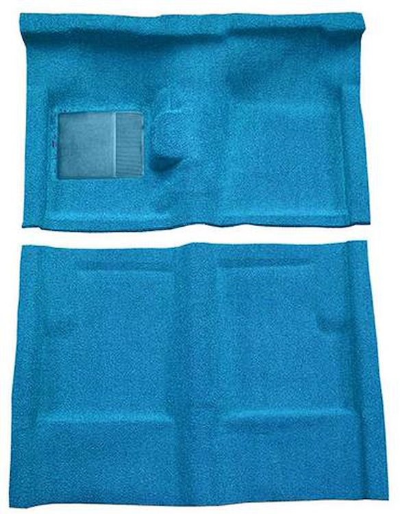 F9191241 1960-65 Falcon/Comet 2/4-Door Sedan V8 w/ Floor Shift; Molded Loop Carpet; Kit; Medium Blue