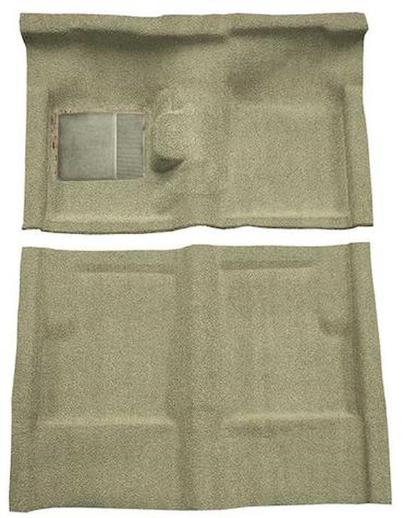 F9191244 1960-65 Falcon/Comet 2/4-Door Sedan V8 w/ Floor Shift; Molded Loop Carpet; Kit; Fawn Sandalwood
