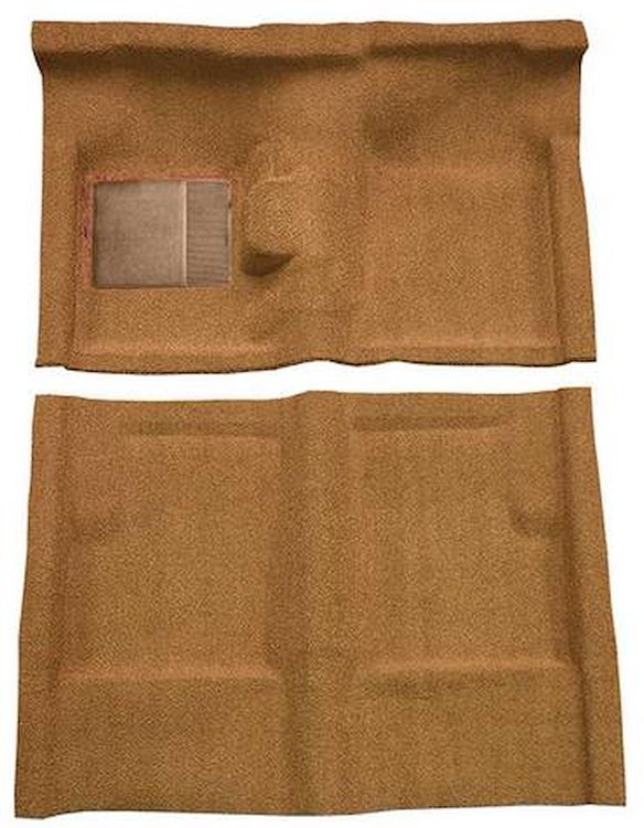F9191269 1960-65 Falcon/Comet 2/4-Door Sedan V8 w/ Floor Shift; Molded Loop Carpet; Kit; Medium Saddle
