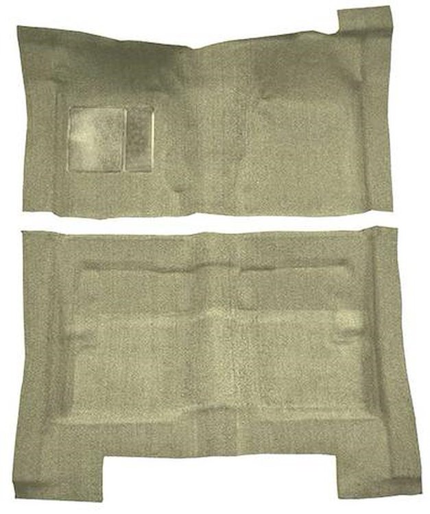 F9194144 1966-70 Fairlane/Torino 4-Door Hardtop/Sedan/Wagon - Molded Loop Carpet Kit - Fawn Sandalwood